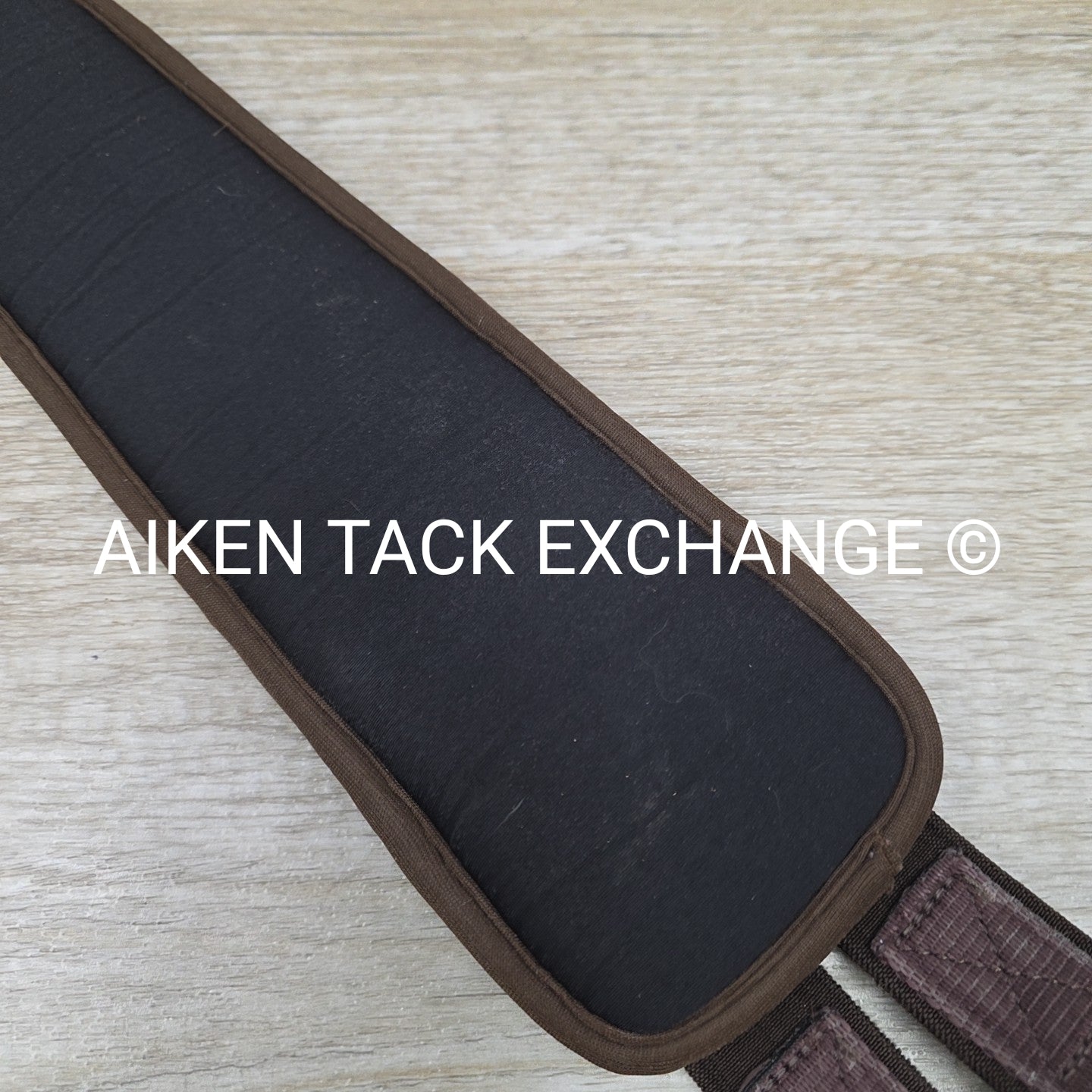 SmartPak Memory Foam Girth with Double End Elastic, Brown, 48"