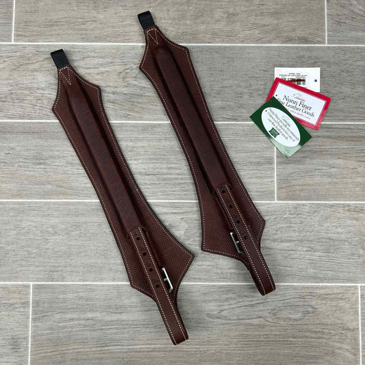 Nunn Finer Wide Stability Stirrup Leathers, Brown, 50"