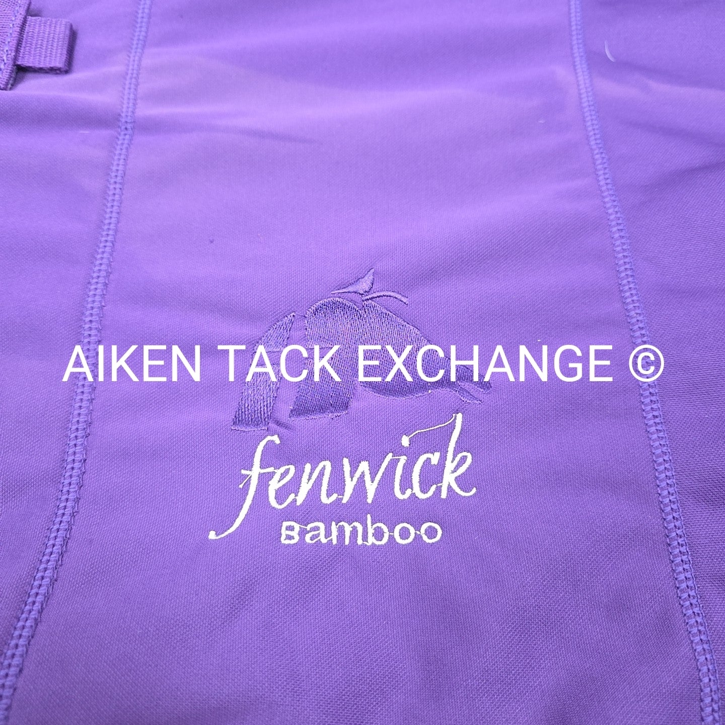 **CLEARANCE** Fenwick Equestrian Therapeutic Bamboo Cooler, Purple, 62"