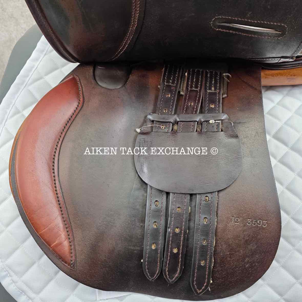 **SOLD** Crosby Miller's Olympia All Purpose Saddle, 17" Seat, Medium Tree, Foam Panels