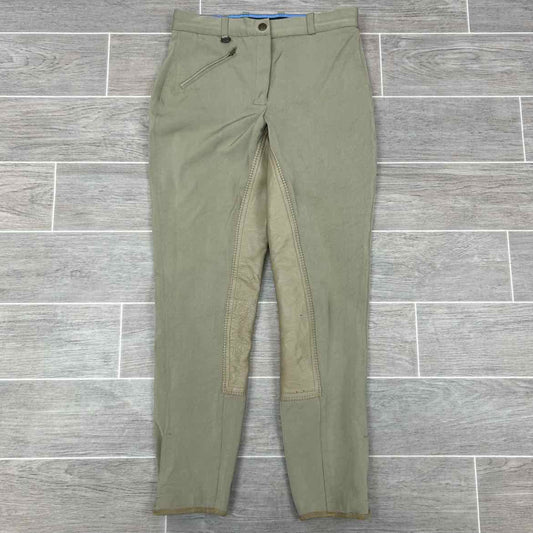 Ovation Celebrity Slim Deerskin Full Seat Breeches, Size 28 R
