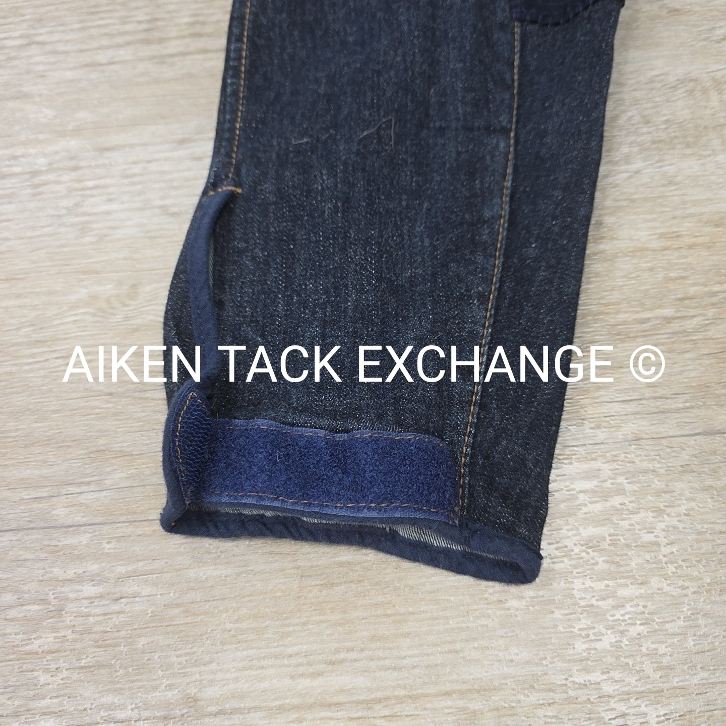 Ovation Denim Full Seat Breeches, Size 34