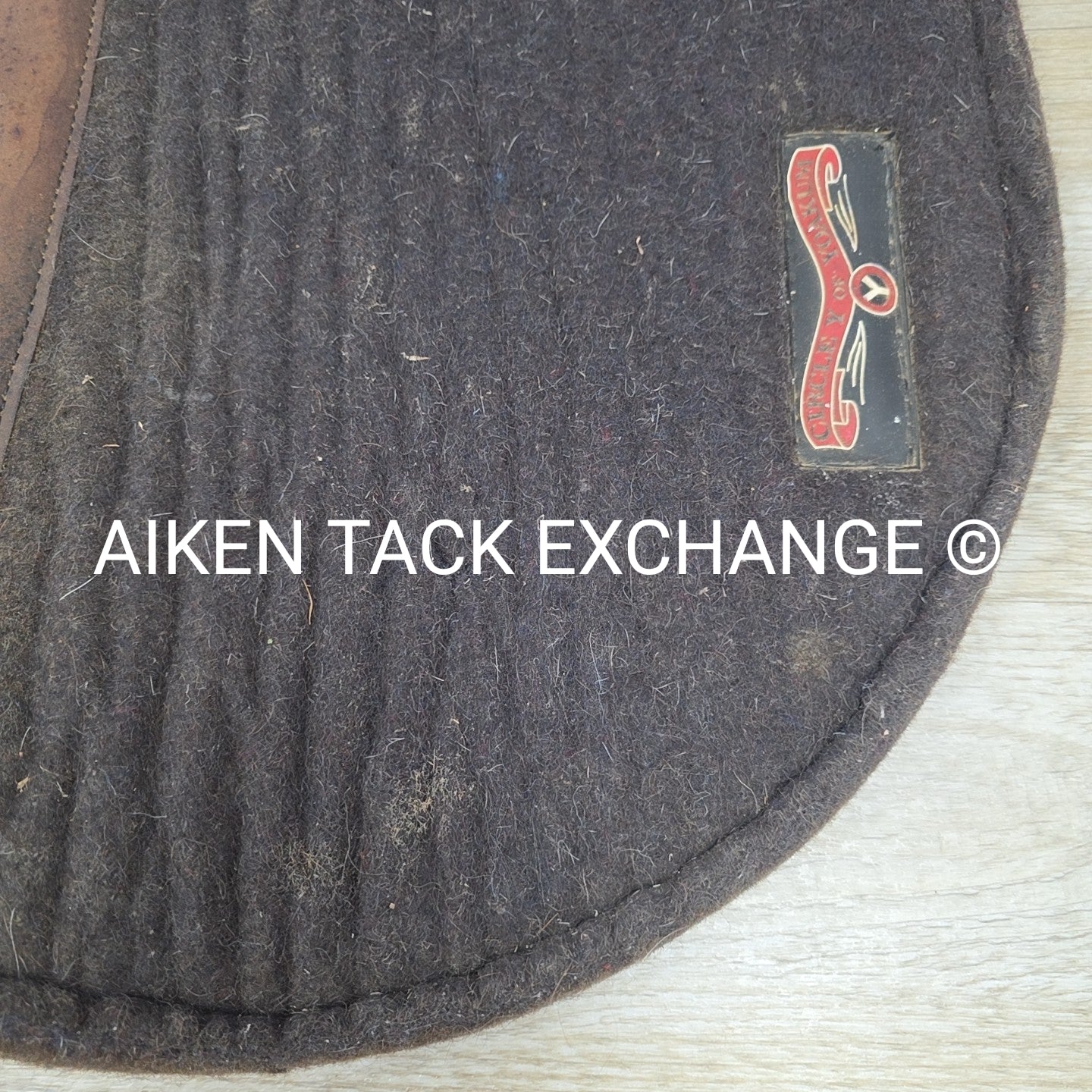 Circle Y Contour Felt Western Saddle Pad