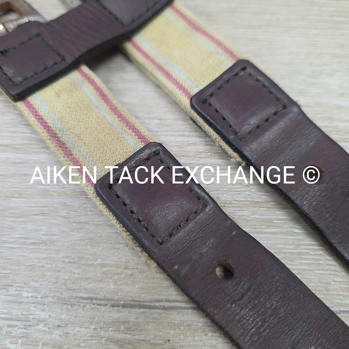 Tory Leather Girth Extender with Elastic