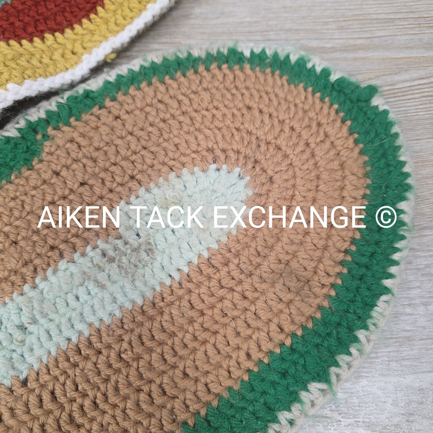 BARGAIN BUNDLE: 2 Crocheted Pommel Pads