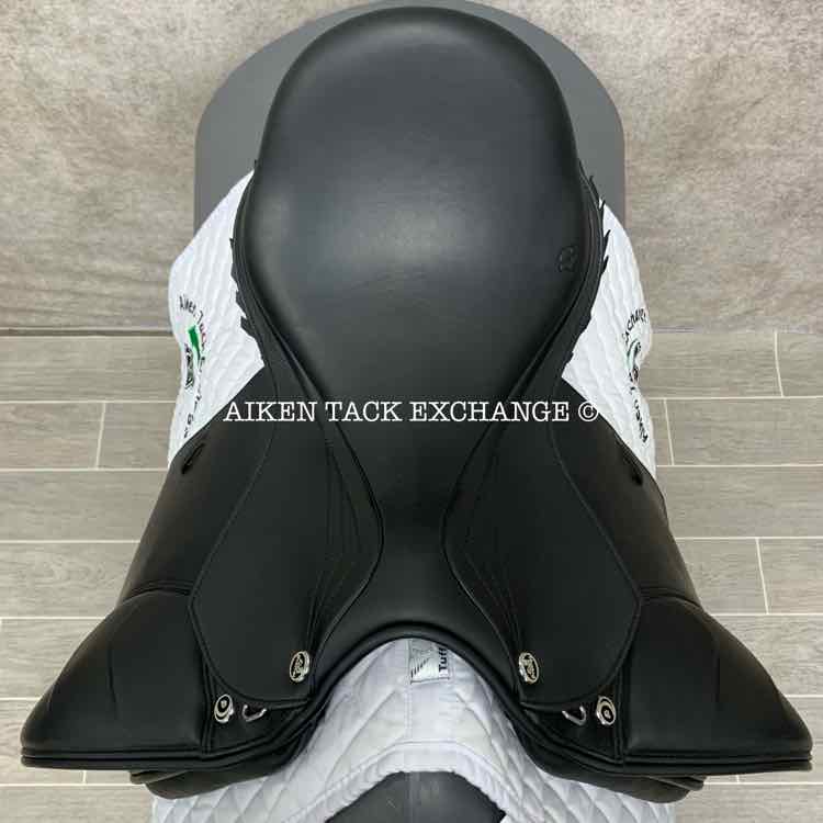 2019 Prestige Talento Dressage Saddle, 18" Seat, 33 Tree - Medium, Wool Flocked Panels
