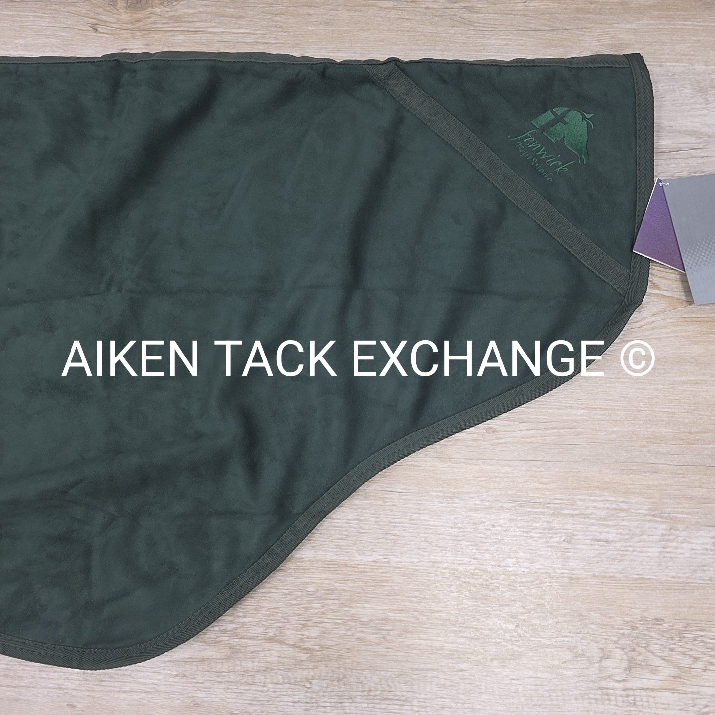 Fenwick Equestrian EquSuede Quarter Sheet, Hunter Green, Size M, Brand New