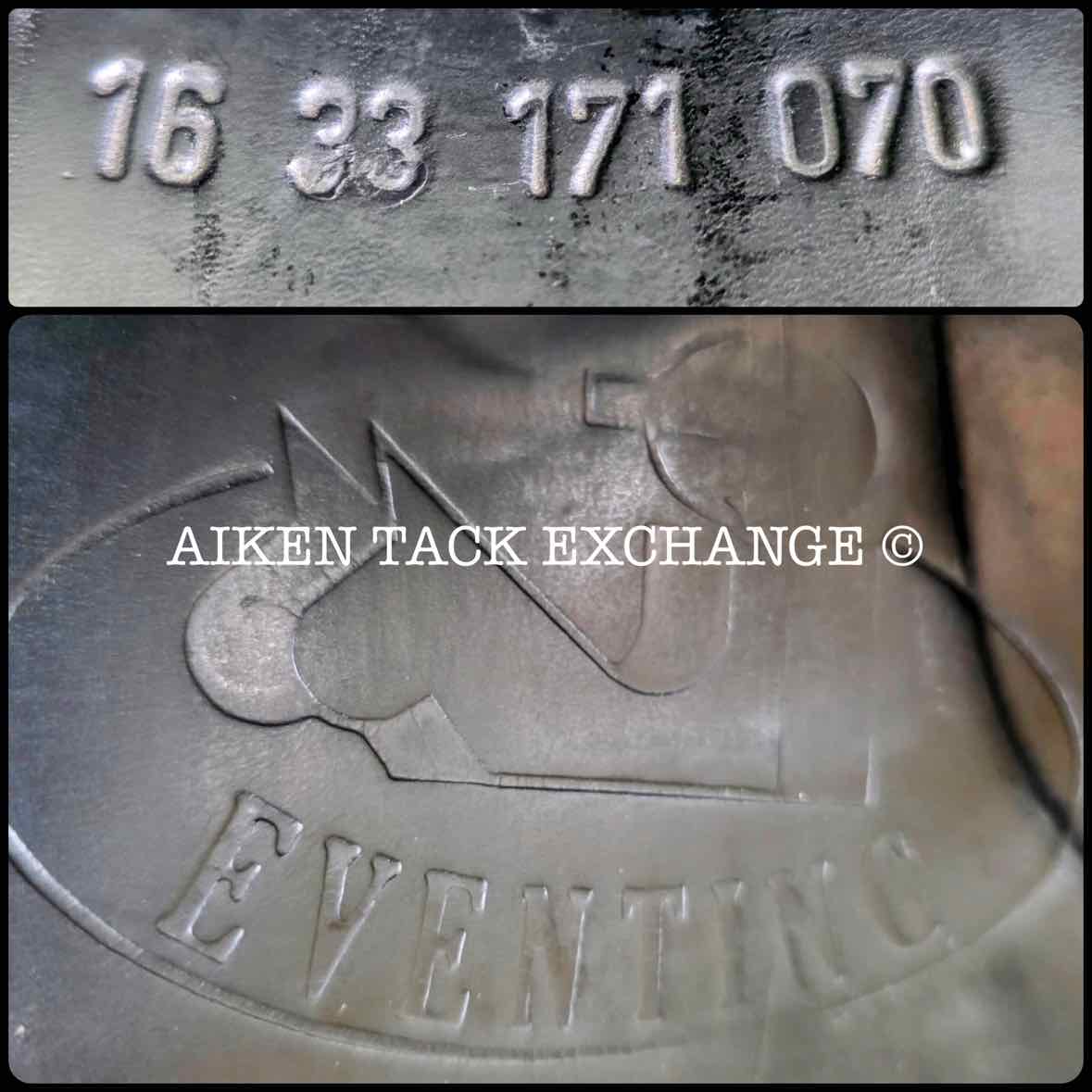 2000 Prestige Eventing Jump Saddle, 16.5" Seat, 33 Tree - Medium, Foam Panels