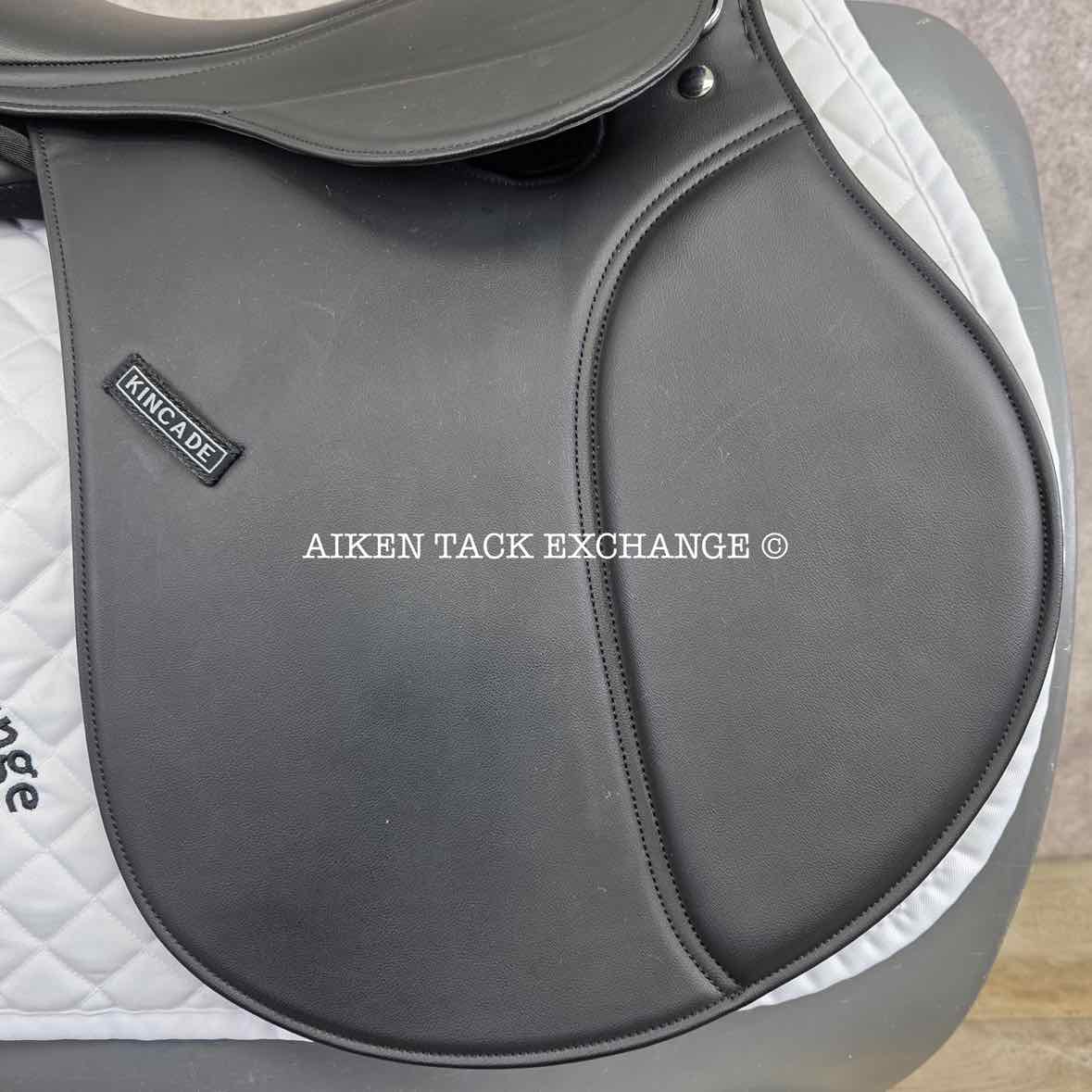Kincade Redi Ride All Purpose Saddle, 17.5" Seat, Wide Tree, Wool Flocked Panels