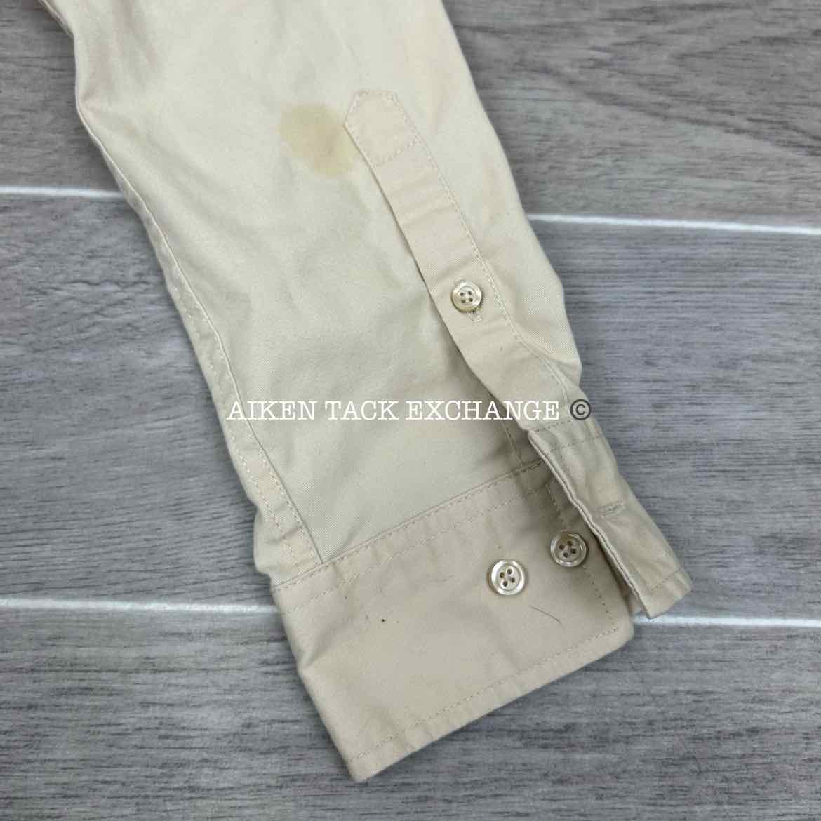 Aiken Hounds Long Sleeve Button Down Top, Size Medium