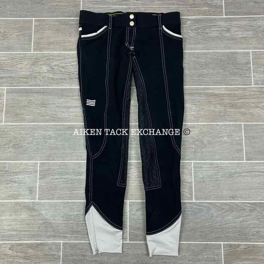 GhoDho Adena T600 Silicone Grip Full Seat Breeches, Size 26