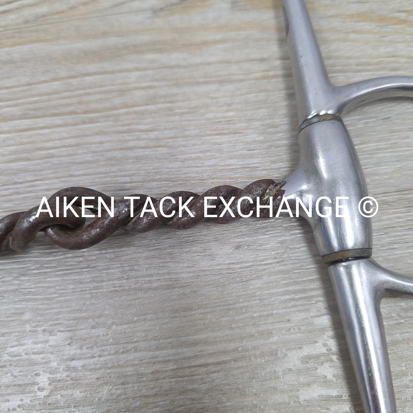 Reinsman 2201 Single Joint Copper Twisted Wire Full Cheek Bit 5"