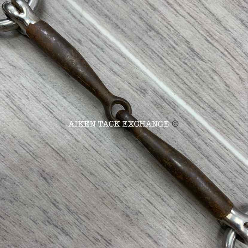 Sweet Iron Single Joint Jr. Cow Horse Bit 5"