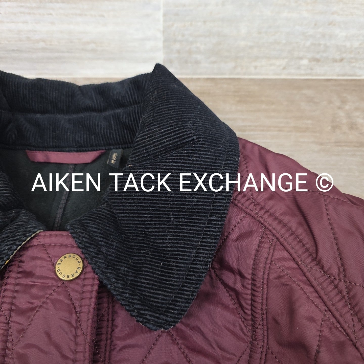 Barbour Beadnell Polarquilt Jacket, Size 6 (has blemishes)