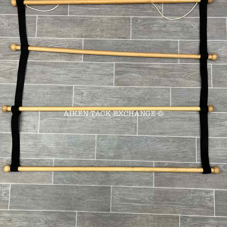 Hanging Wooden Blanket Rack