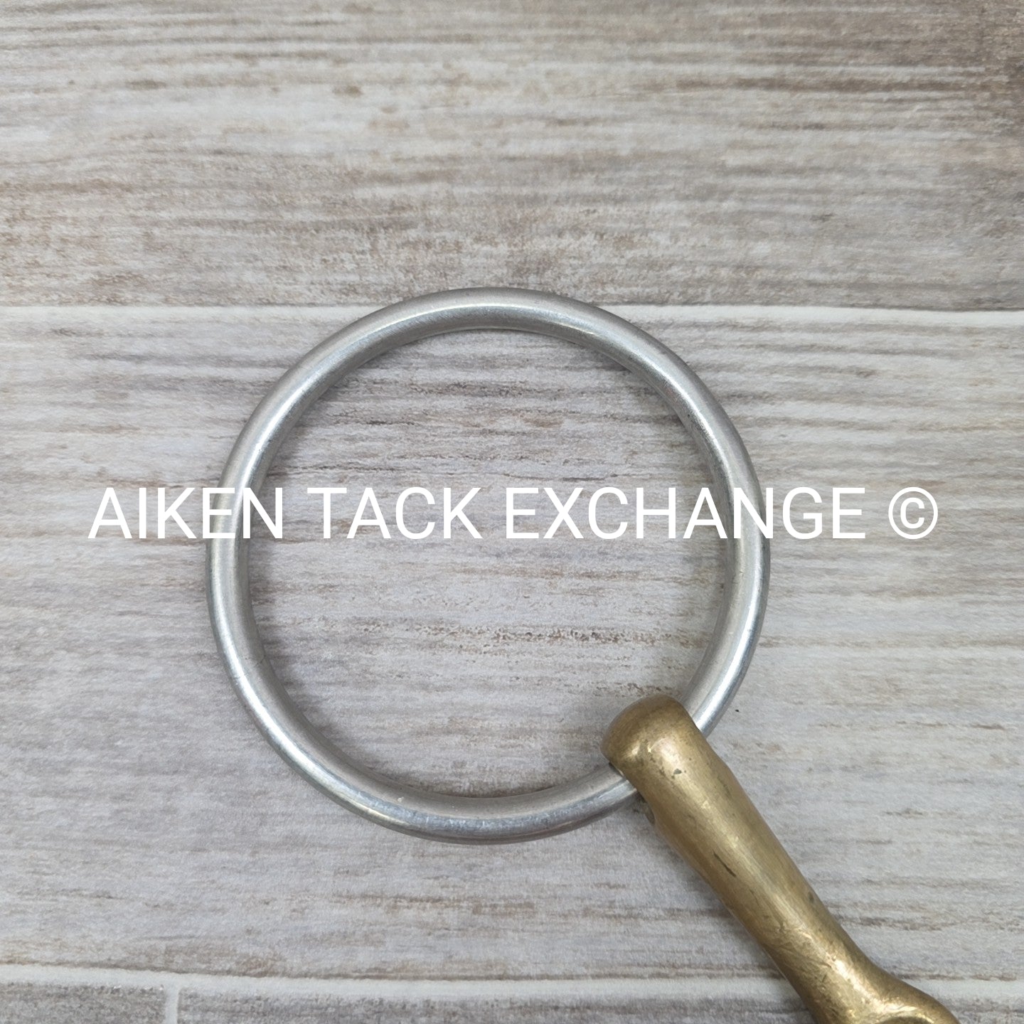 Herm Sprenger KK Ultra Aurigan Double Joint Loose Ring Bit, Size 5.5"