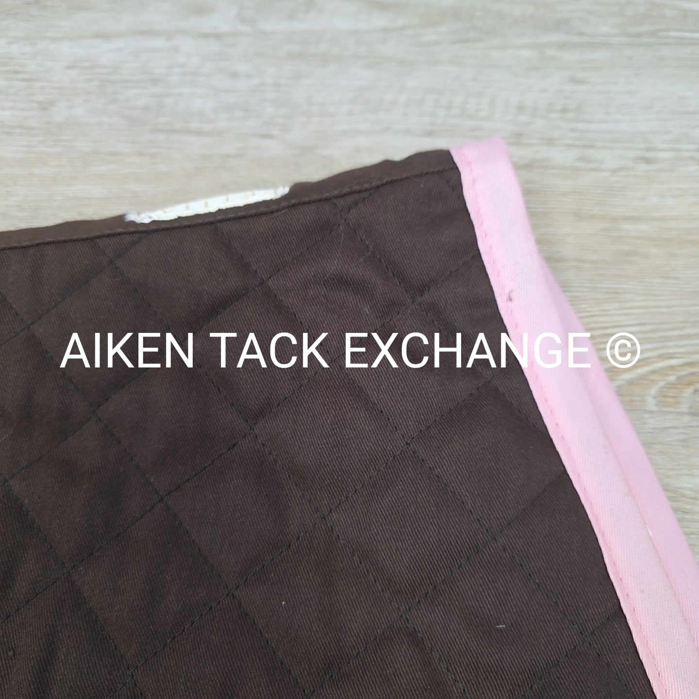 Lettia All Purpose Saddle Pad with "Live Simply" Embroidery