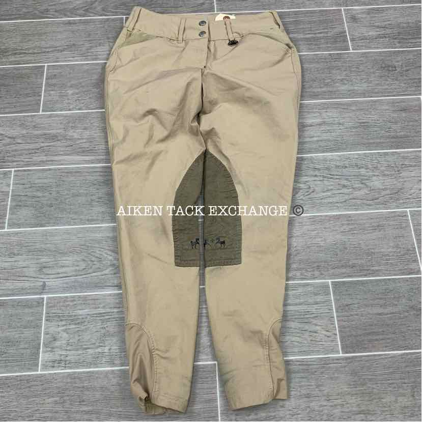 Equine Couture Knee Patch Breeches, Size 26