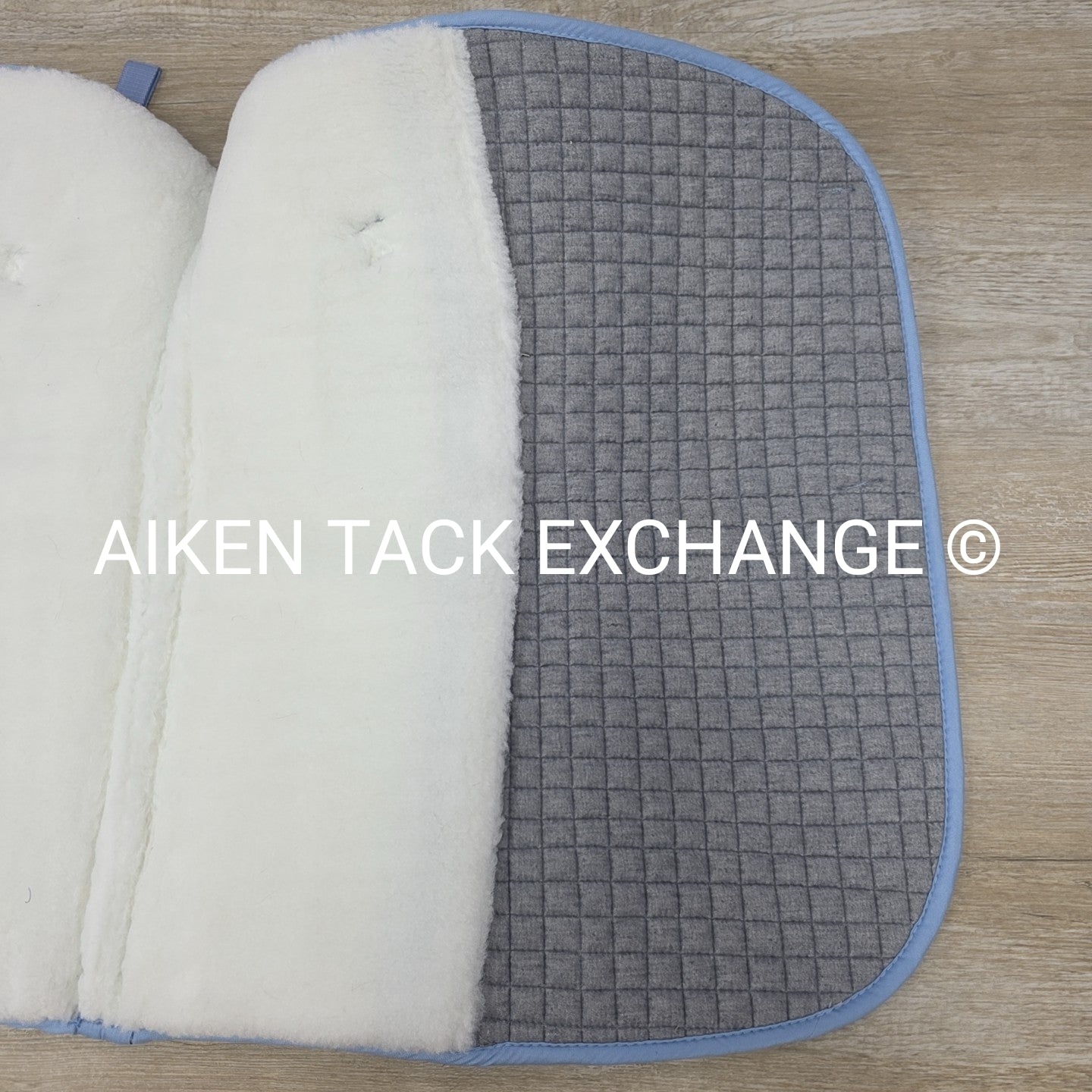 PRI Continental Double Back Dressage Saddle Pad, Cotton Quilt w/ Fleece Lining