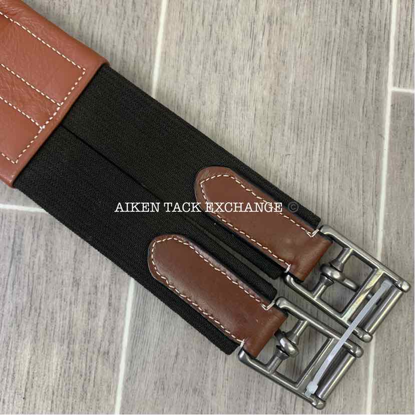 Red Barn by KL Select Pace Perfect Contour Long Girth, 46", Brown Leather