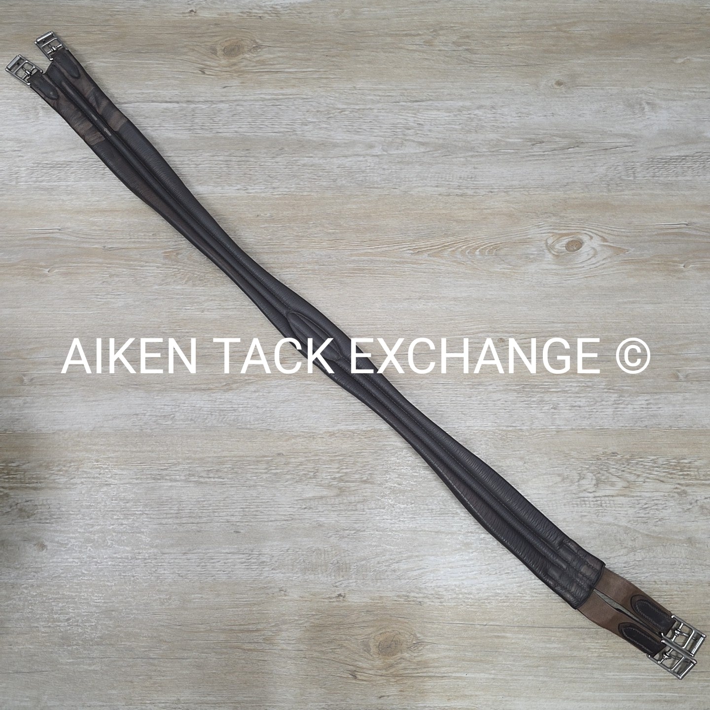 Barnsby Girth with Single End Elastic, Brown, 56"