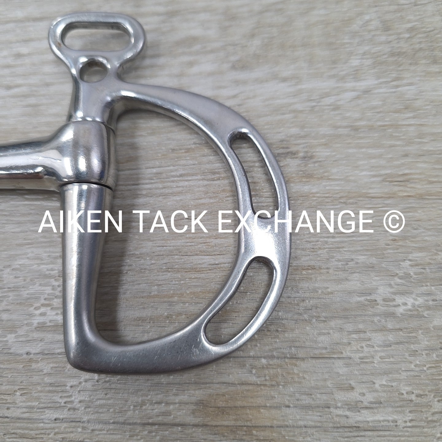 Mullen Mouth Uxeter Kimberwick Bit (No Hooks & Chain) 5"