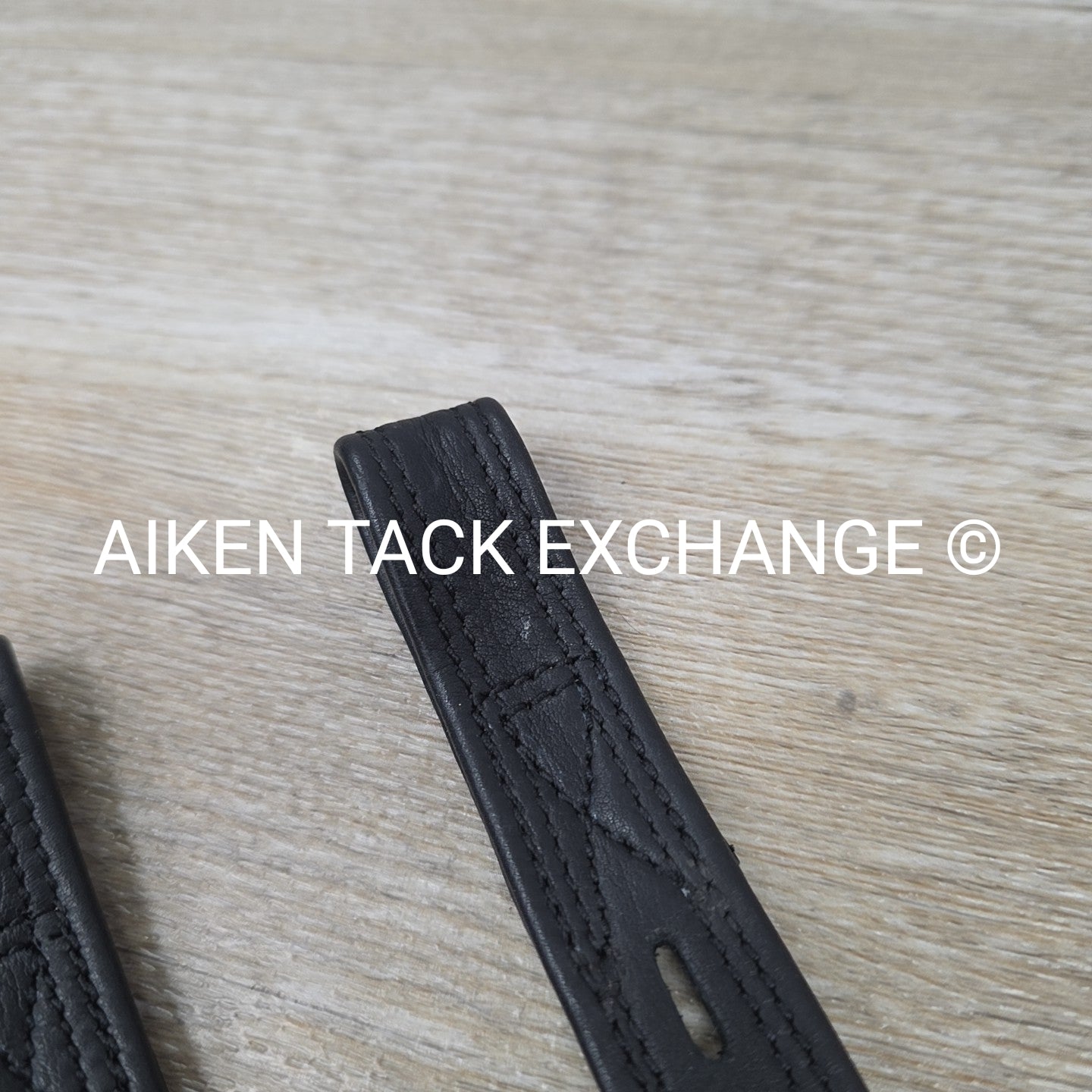 Webber Single Strap Stirrup Leathers, Black