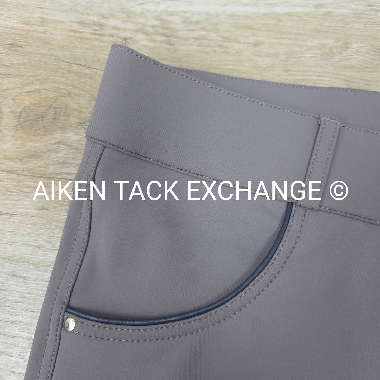KL Select Gabrielle Silicone Grip Full Seat Breeches, Size 34 R