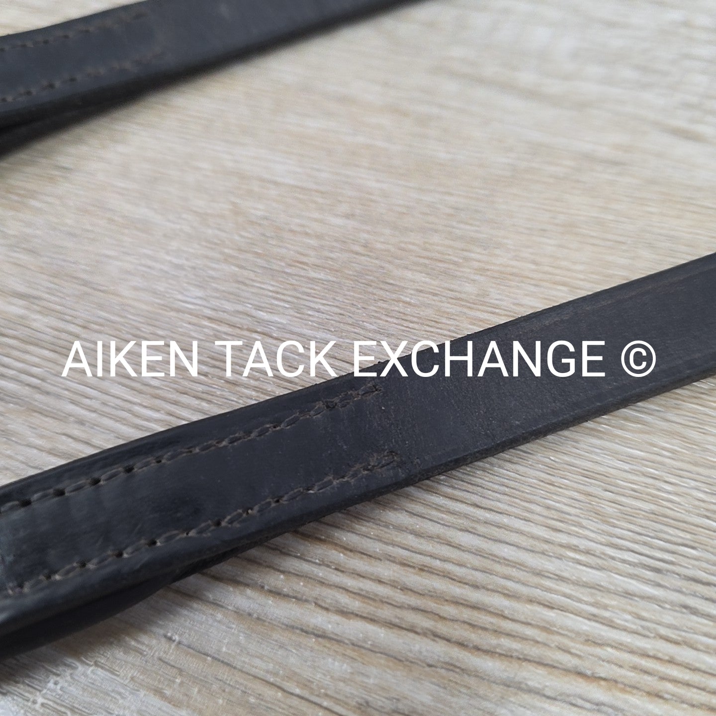 Stubben Rubber Reins, Black, 56"