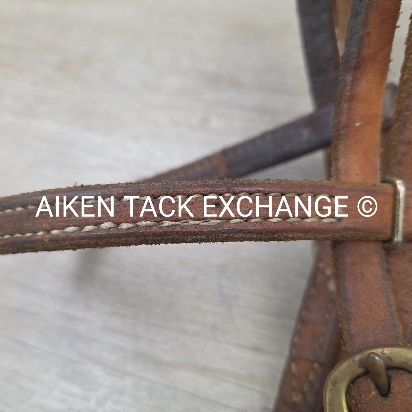 Western Browband Headstall, Brown, Size Full