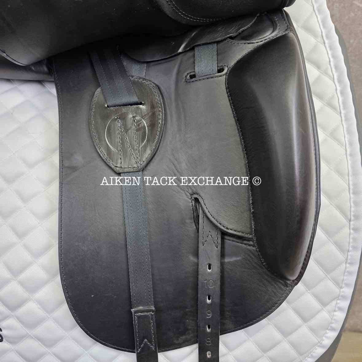 2016 Prestige X-Helen D Dressage Saddle, 17" Seat, 34 Tree - MW, Wool Flocked Panels
