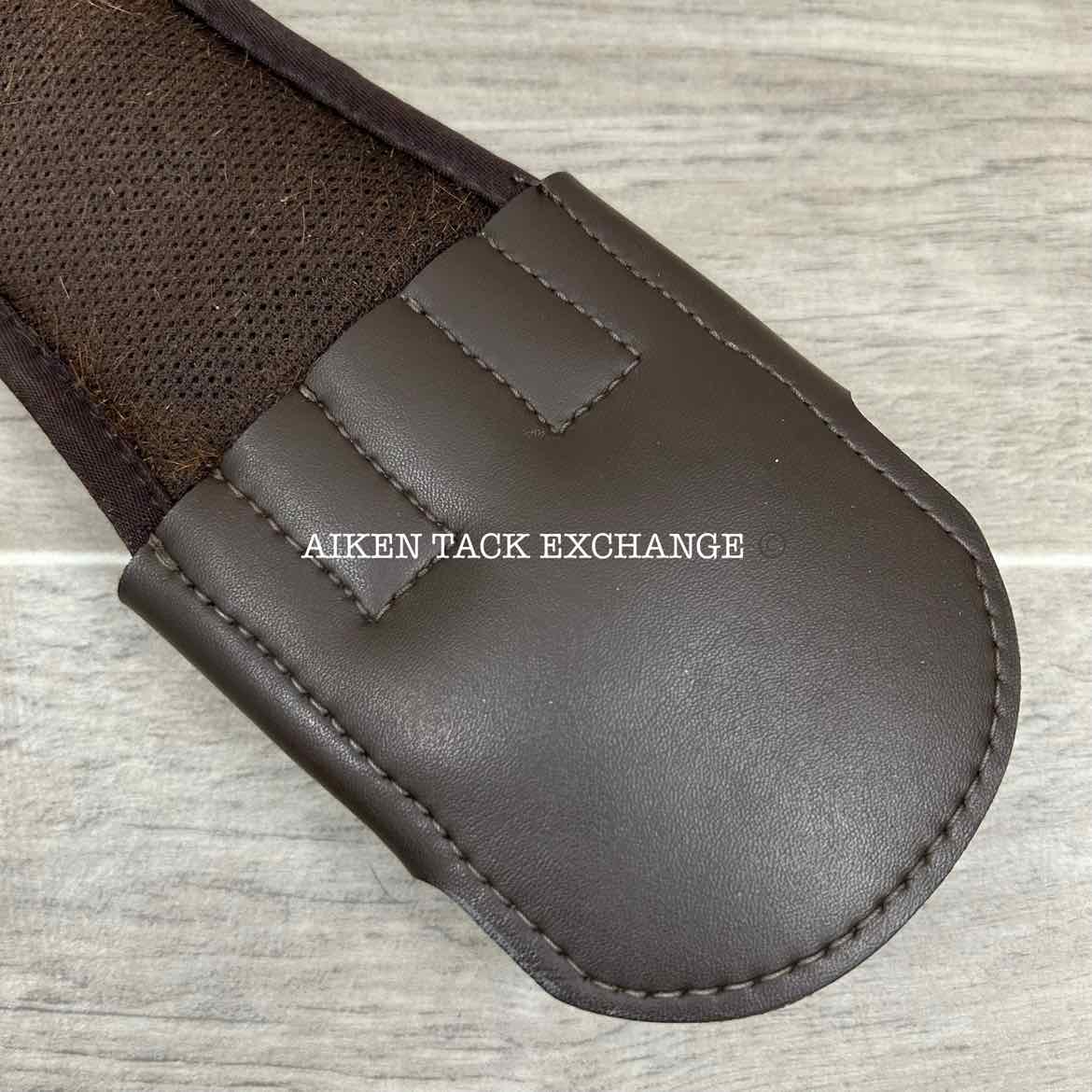 Pegasus Butterfly Rainer Dressage Girth, Brown, 28"