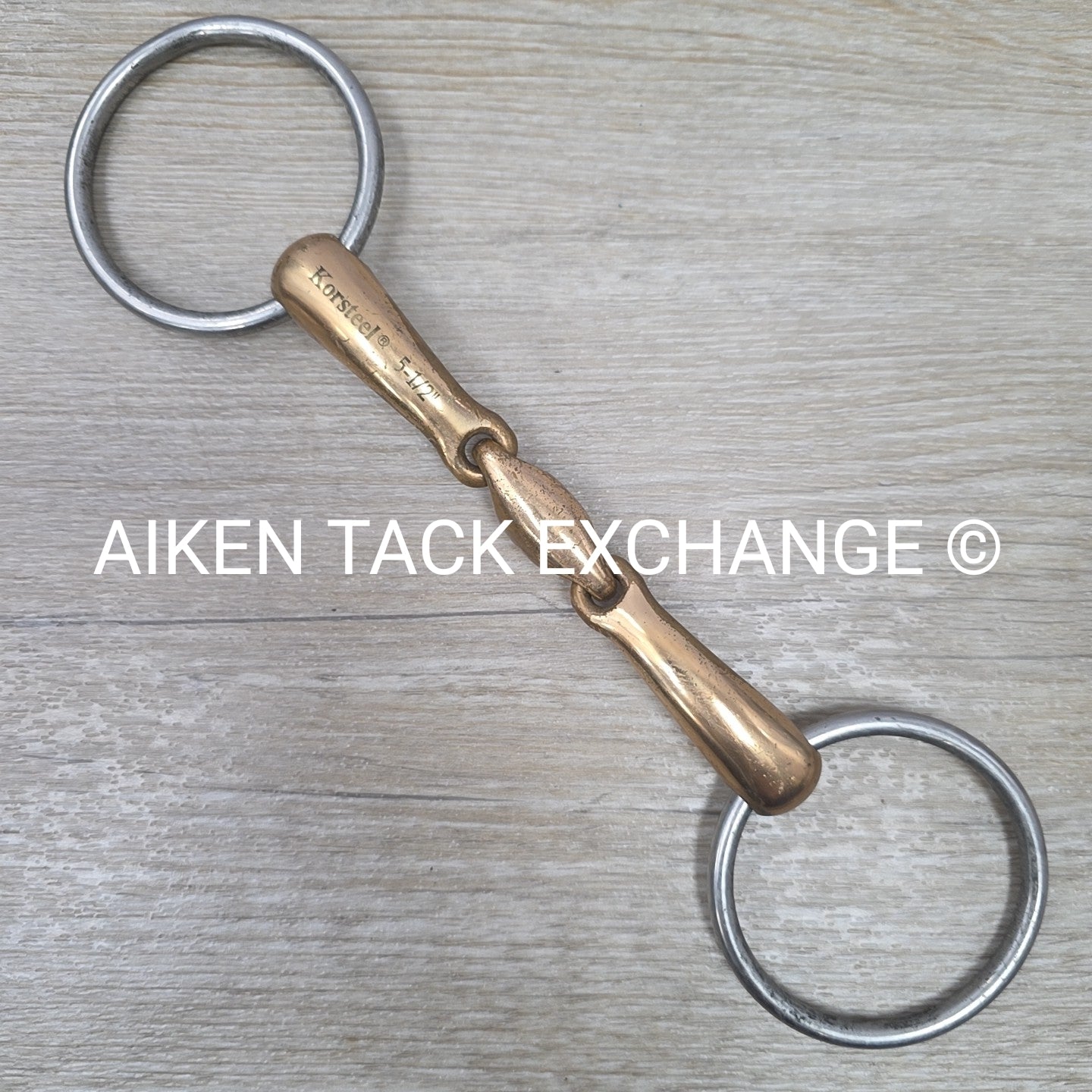 Korsteel Double Joint Copper Loose Ring Bit 5.5"