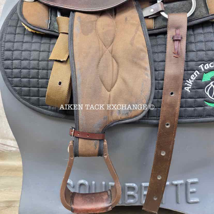 Big Horn 288 Cushion Flex Western Saddle, 16" Seat, Wide Flex Tree - Full QH Bars