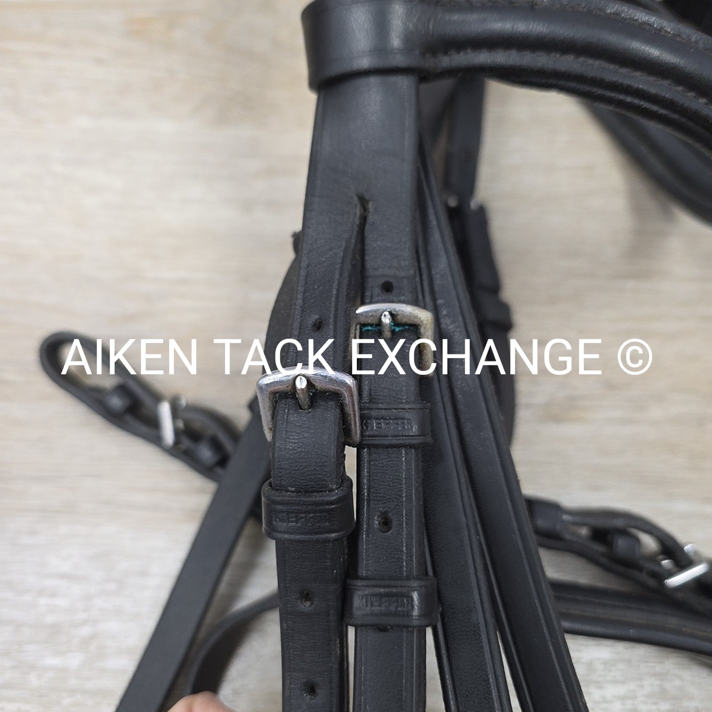 BARGAIN BUNDLE: Kieffer Weymouth Double Bridle with KL Select Rubber Reins & Stu