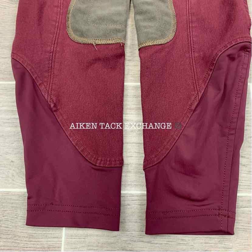 Noble Outfitters Size Zip Knee Patch Breeches, Size 22R