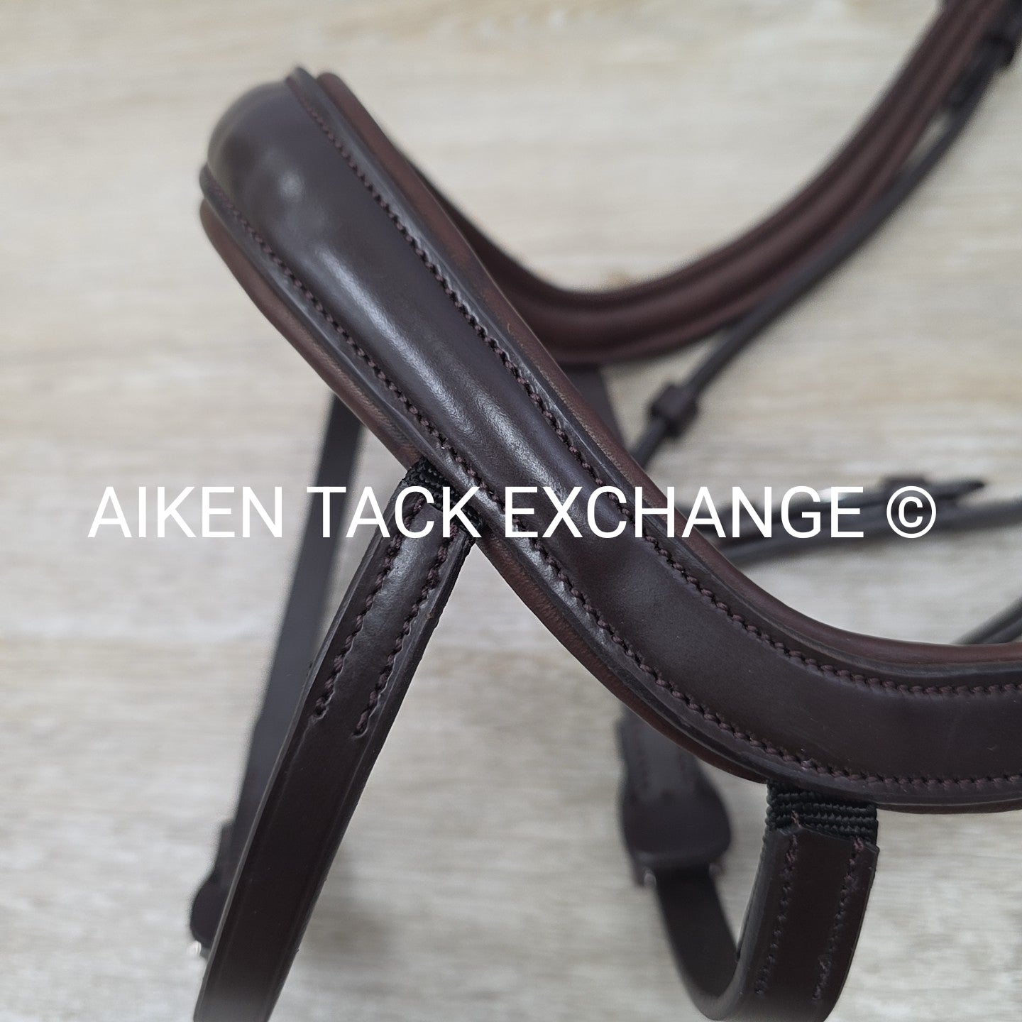 Shires Velociti Lusso Ergonomic Curved Flash Bridle, Size Full