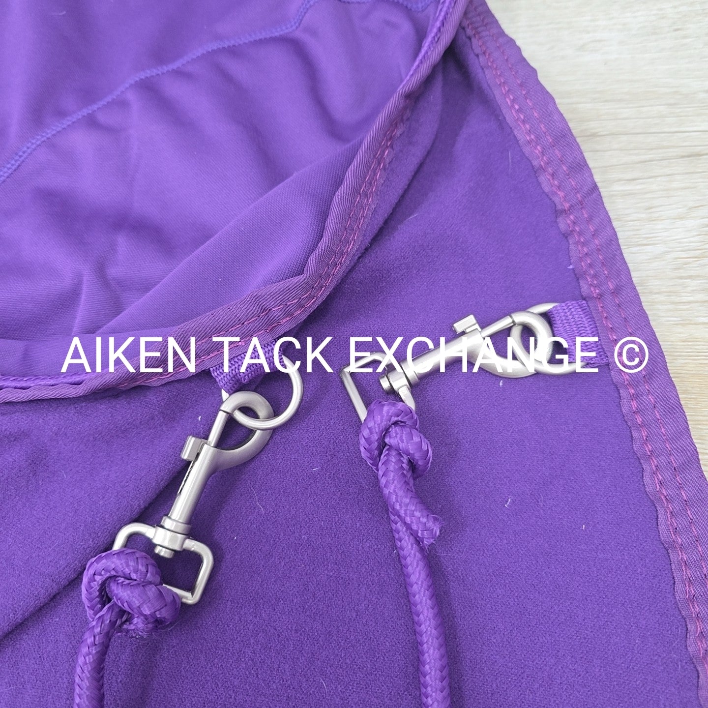 **CLEARANCE** Fenwick Equestrian Therapeutic Bamboo Cooler, Purple, 62"