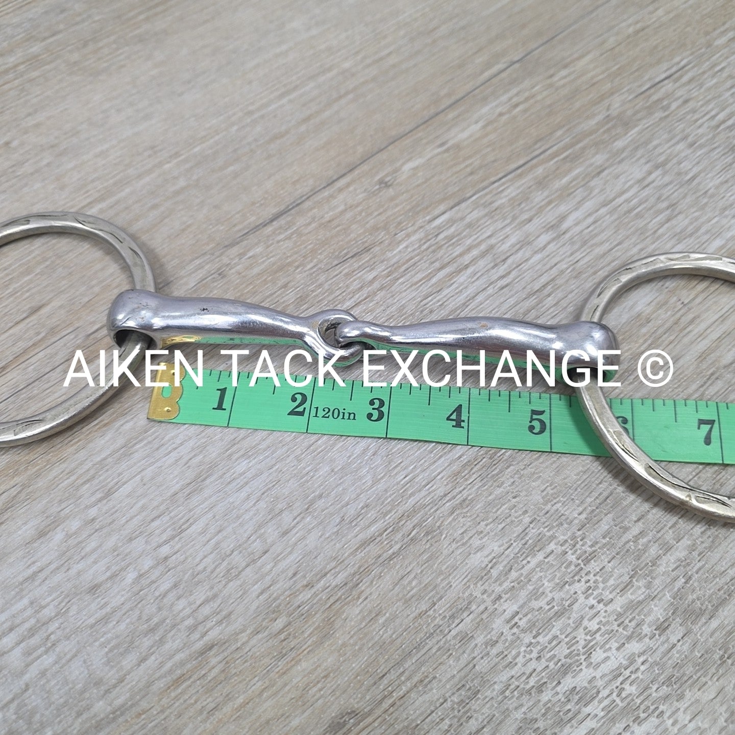 Single Joint Flat Engraved Loose Ring Bit 5"