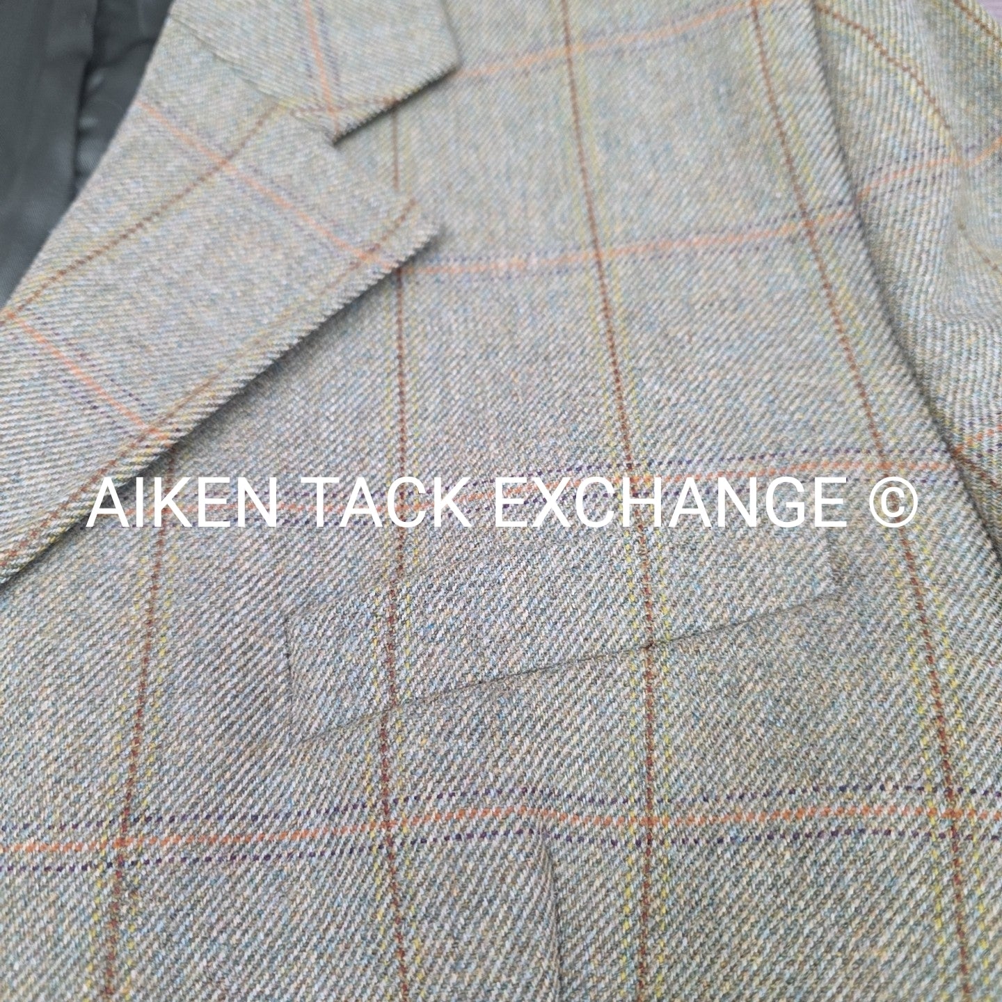 Horse Country Tweed Coat for Fox Hunting, Size 20
