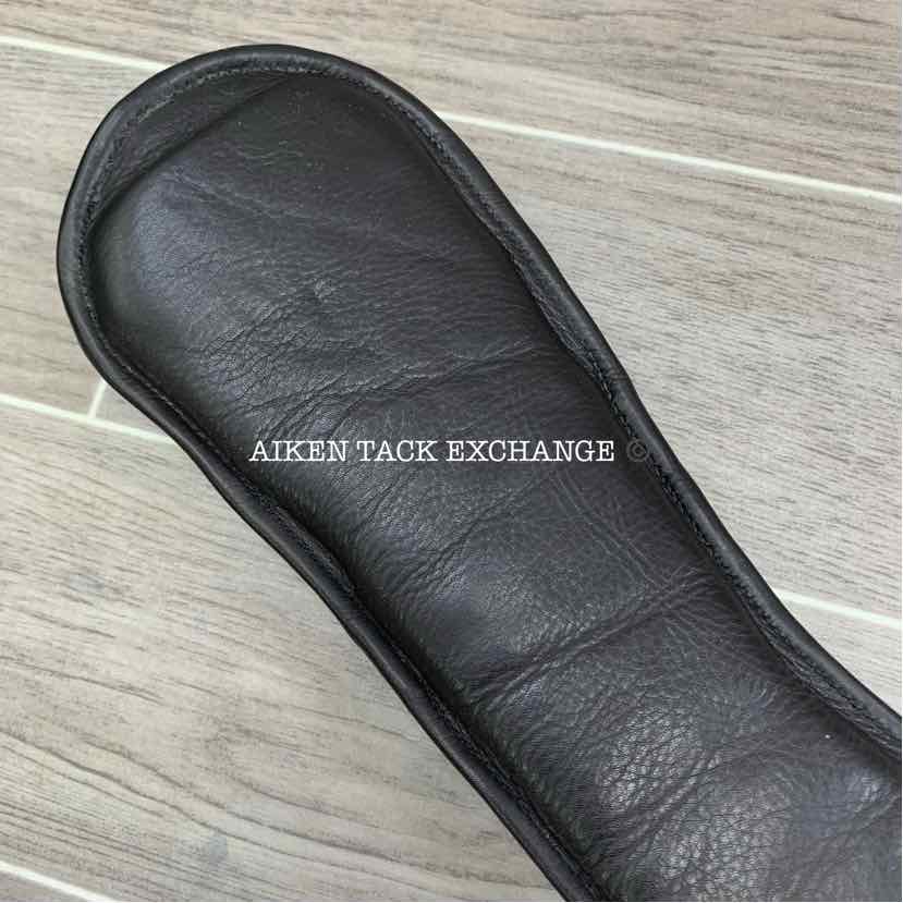 Albion Humane Padded Leather Dressage Girth, Brown, 26"