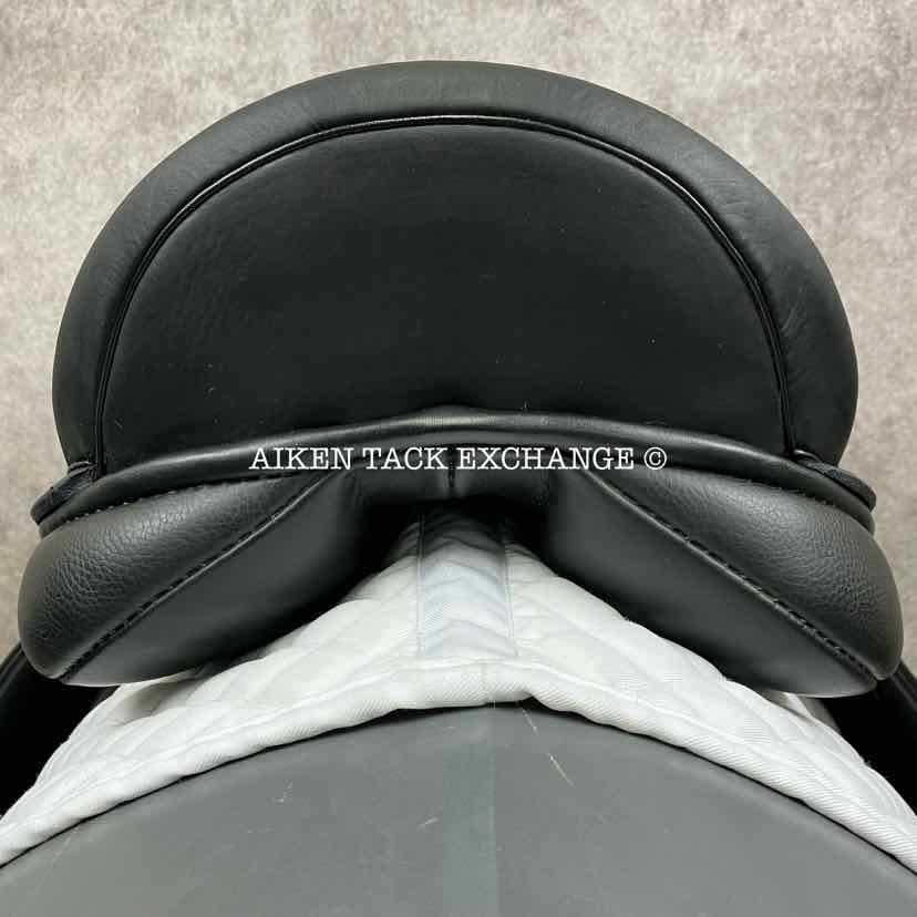 2021 Black Country Vinici Monoflap Dressage Saddle, 17" Seat, Wide Tree, Wool Flocked Panels