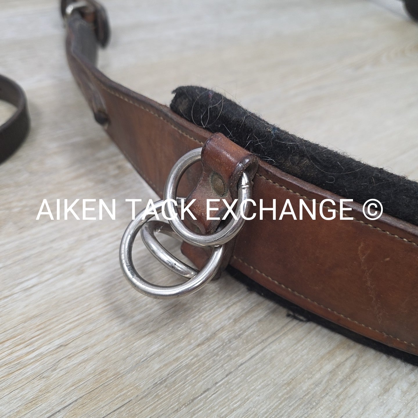 BARGAIN BUNDLE: Leather Surcingle with 2 Rubber & Leather Side Reins