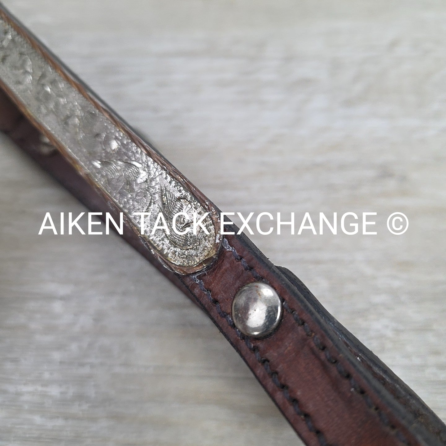 One Ear Headstall, Brown, No Reins