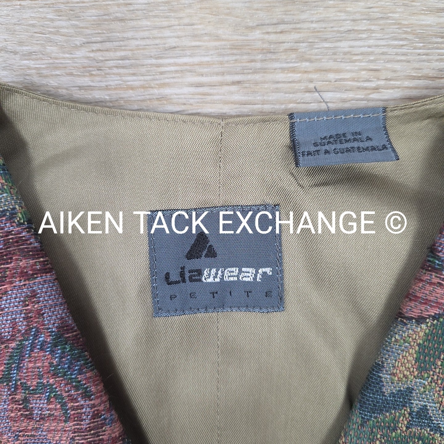 Lia Wear Vest, Size 2 Petite