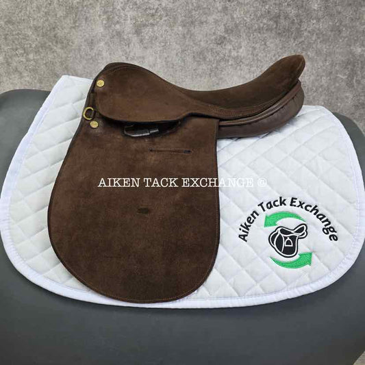 **SOLD** Dos Banderas Polo Saddle, 16" Seat, Medium Tree, Foam Panels