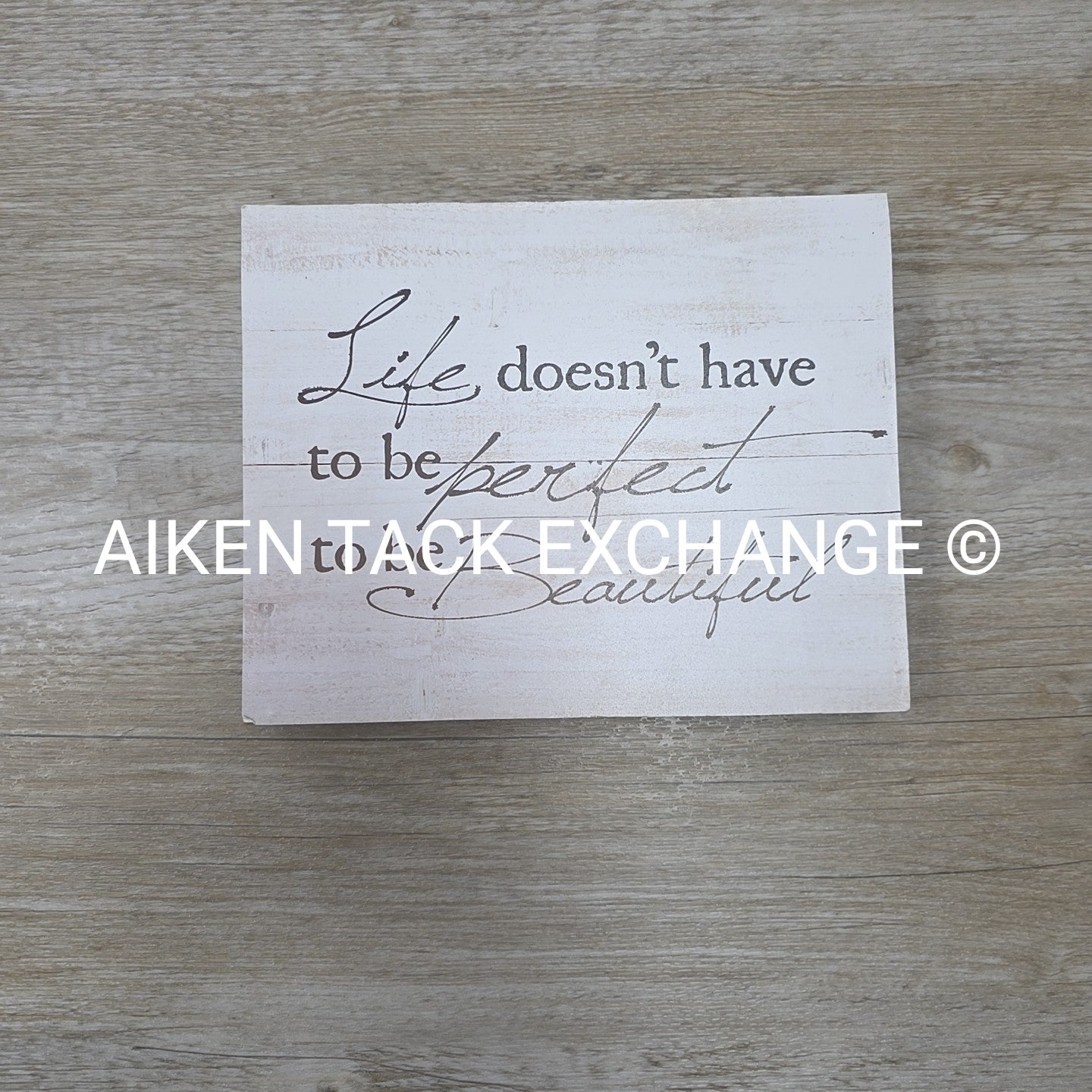 Wooden Sign, 10" x 8"