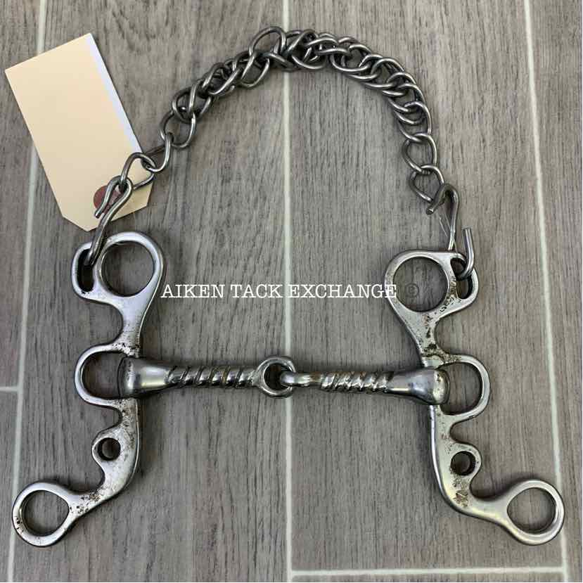 Twisted Single Joint Argentine Bit 4.75"