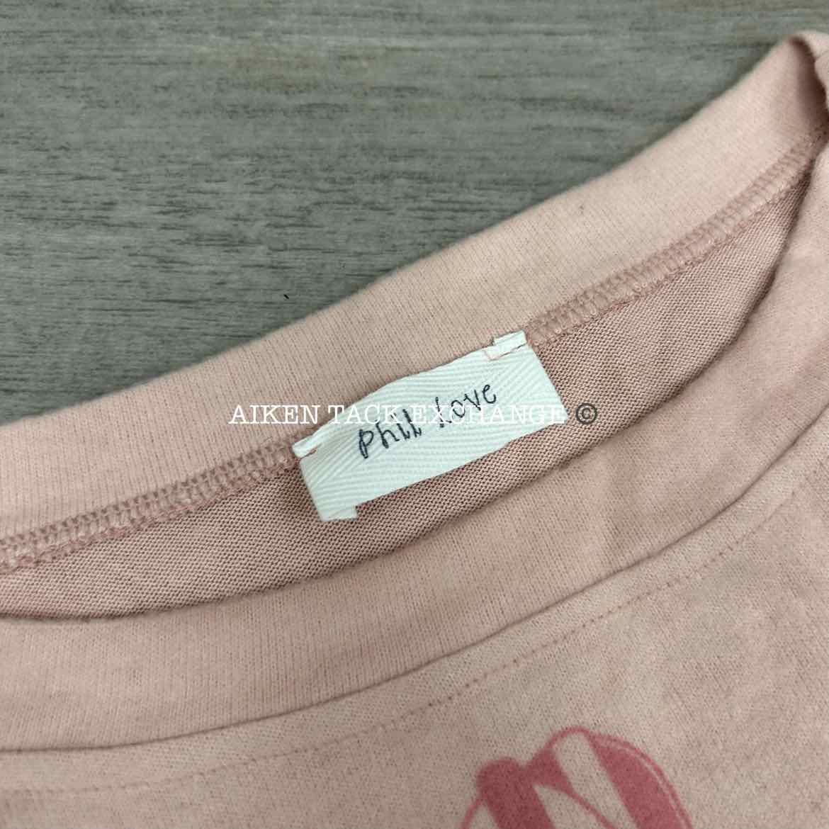 Phil Love Loungewear Set, Top & Bottom, Size Medium