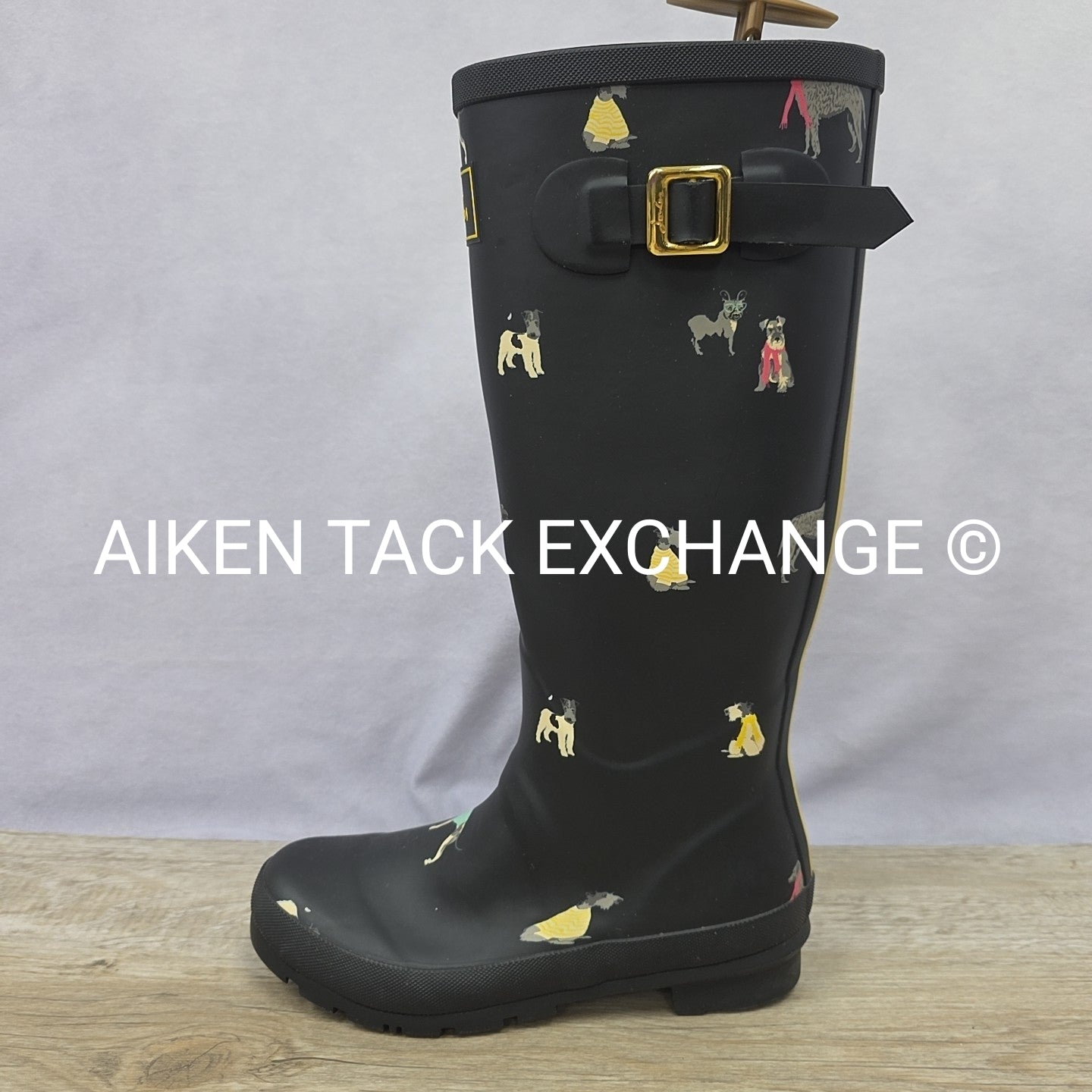 Joules Printed Tall Waterproof Wellies